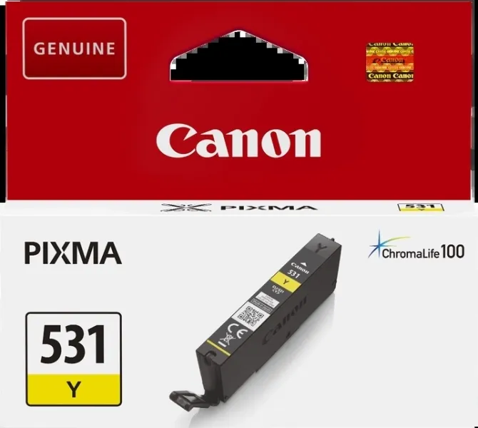 Canon Cli531 Amarillo Cartucho De Tinta Original - 6121C001/Cli531Y