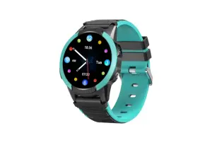 Savefamily Reloj Inteligente Smartwatch Infantil Slim con GPS y Llamada - IPX7 - Camara Lateral - Pantalla IPS 1,28" - Color Verde