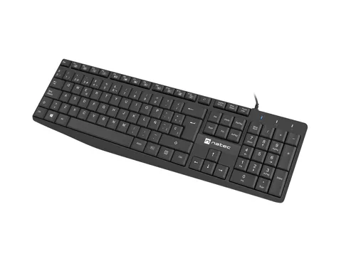 Natec Nkl-1948 Teclado Universal Usb Qwerty Español Negro
