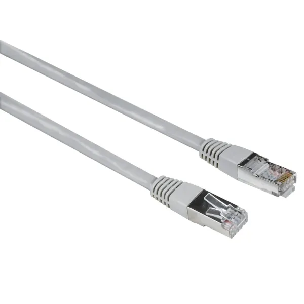 Hama Cable de Red UTP RJ45 Cat-5e 1.5m 1Gbps Blindado Color Gris