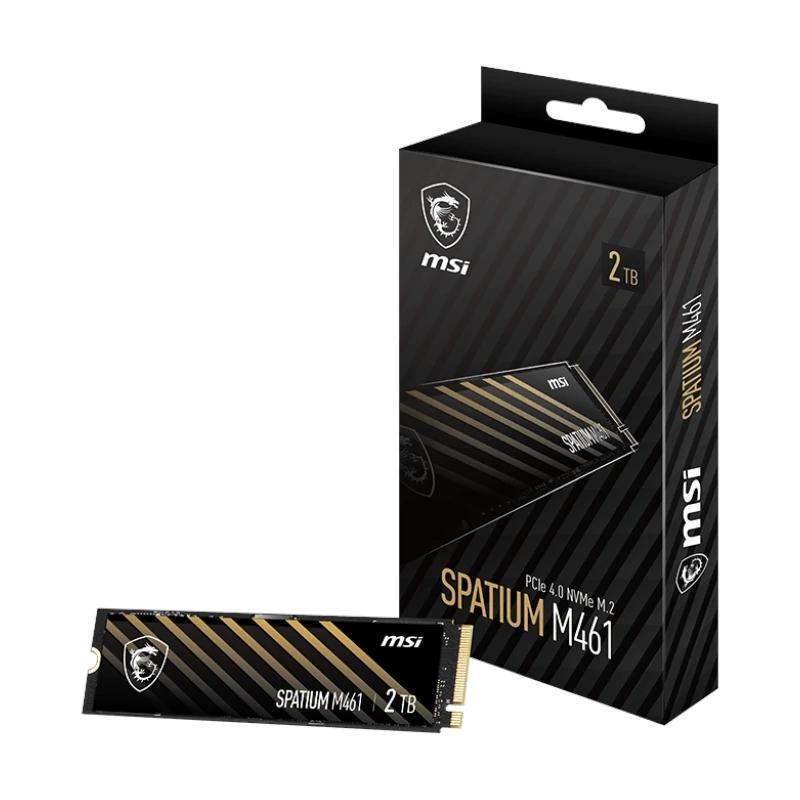 Msi Ssd Spatium M461 2Tb Pcie 4.0 Nvme 5000 Mb-S
