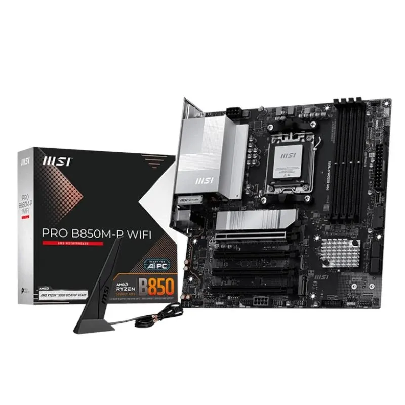 Msi Placa Base Pro B850M-P Ddr5 Wifi Am5