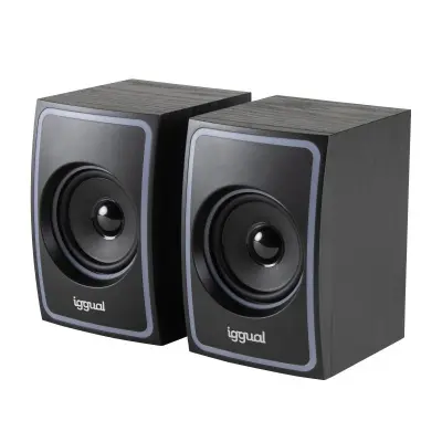 iggual Altavoces 2.0 10W Bluetooth Mini-Jack y USB