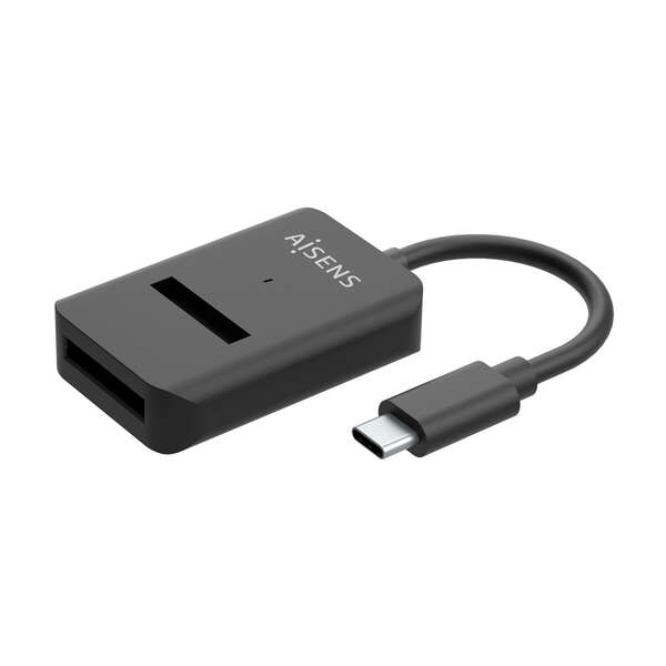 Aisens Usb-C Dock M.2 (Ngff) Asuc-M2D011-Bk Sata/Nvme A Usb3.1 Gen2 - Color Negro