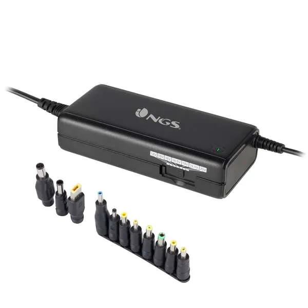 NGS Cargador Universal para Portátil 90W con 11 Tips