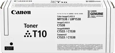 Canon T10 Negro Cartucho de Toner Original - 4566C001