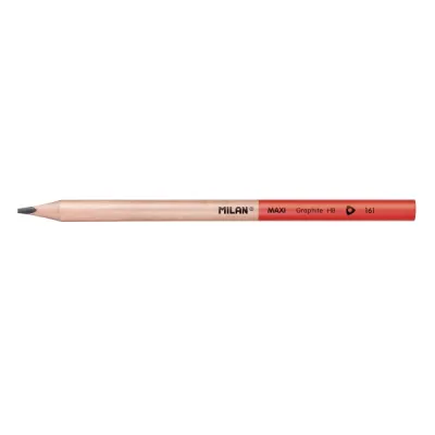 Milan Maxi Lápices de Grafito HB Triangulares - Mina de 3.5mm