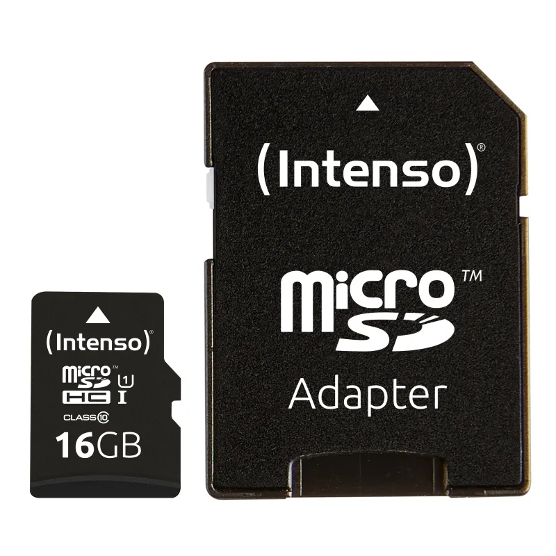 Intenso 3423470 Micro Sd Uhs-I Premium 16Gb C/Adap