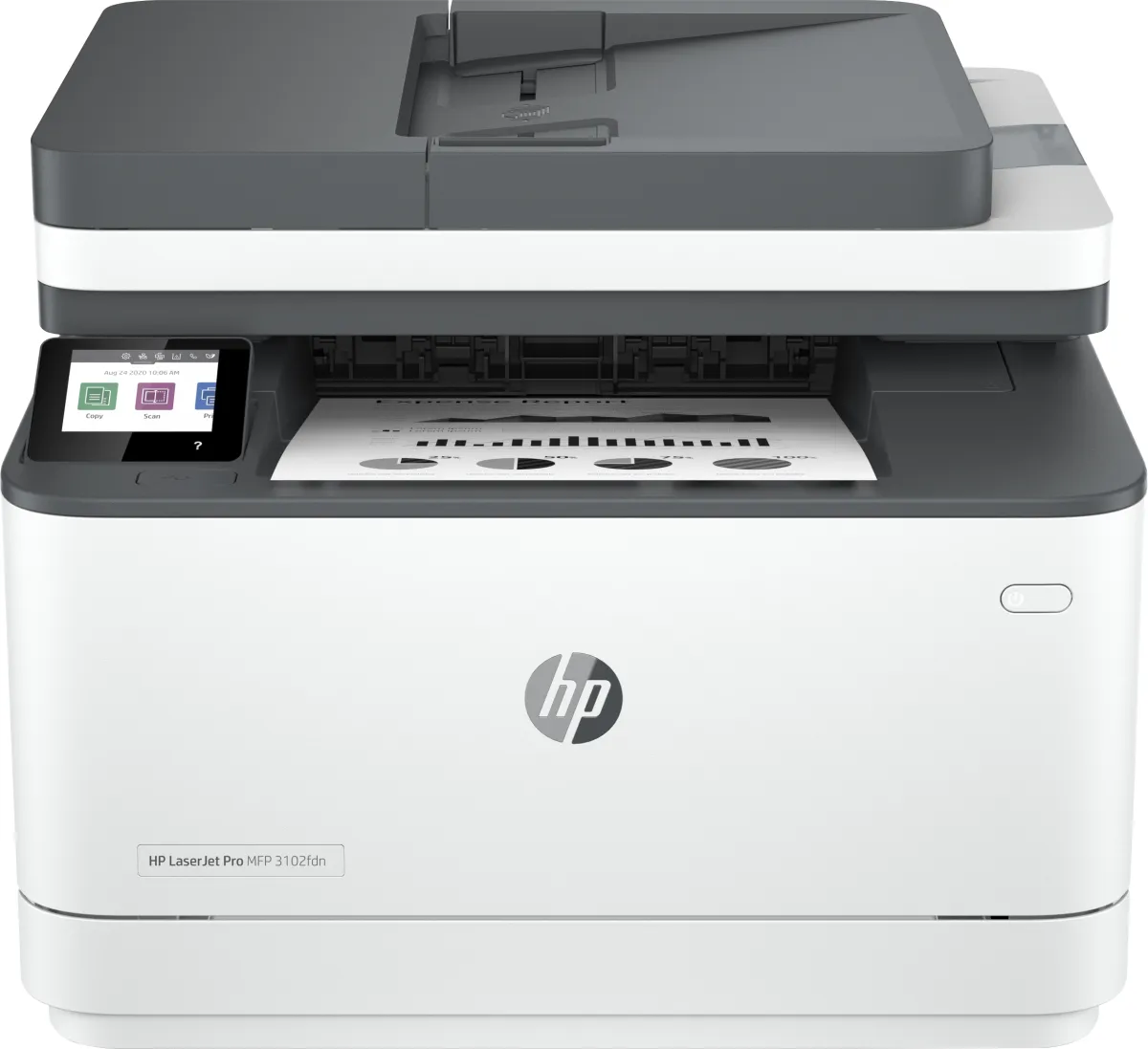 HP LaserJet Pro 3102fdn Impresora Multifuncion Laser Monocromo Fax Duplex 35ppm