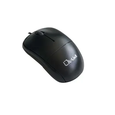L-Link Raton Optico USB Negro 1.2m