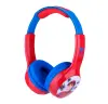 Redlox Hero Auriculares Bluetooth 5.4 - Altavoz 40mm - Batería 200mAh - 16h Autonomía - Rojo y Azul