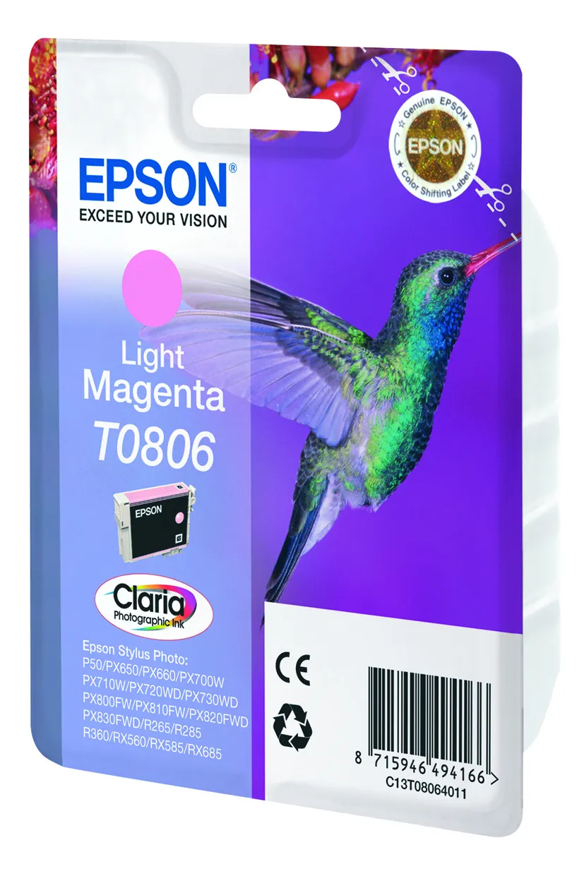 Epson T0806 Cartucho de Tinta Original Magenta Light