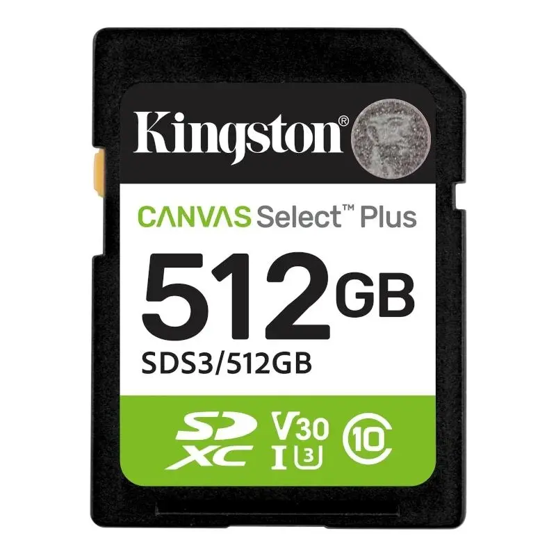 Kingston microSDXC 512GB Gen3 150MB/s A1