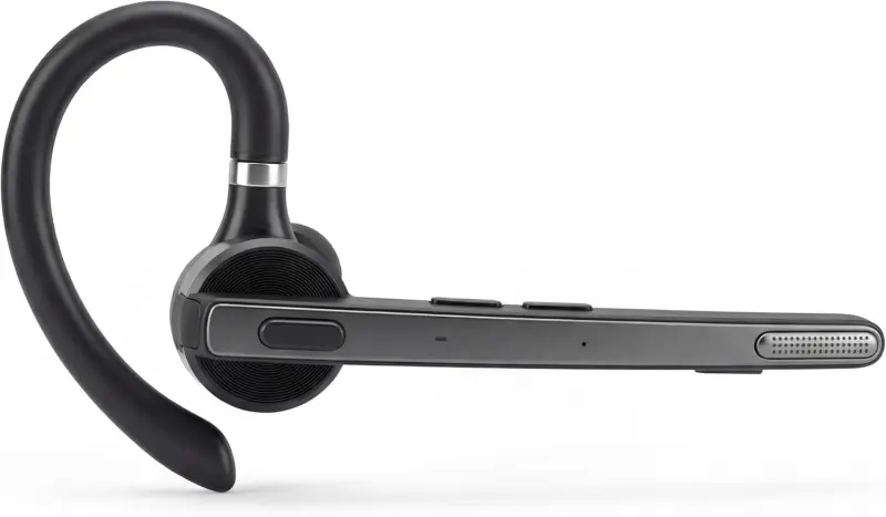 Axtel BT45 Auricular Bluetooth con Micrófono, 10 Horas de Autonomía, Cancelación de Ruido, Estuche de Carga con Pantalla