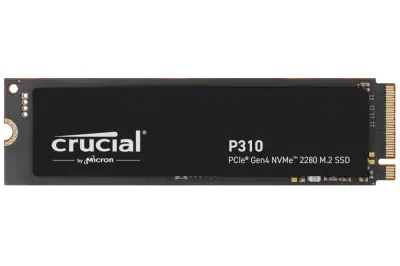 Crucial P310 2TB M.2 NVMe SSD PCIe 4.0 - 7100MB/s Lectura, 6000MB/s Escritura