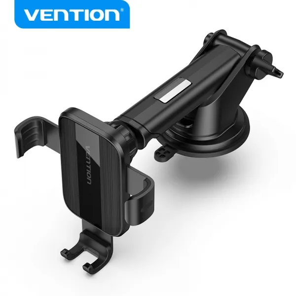 Vention Soporte De Smartphone Para Coche - Color Negro