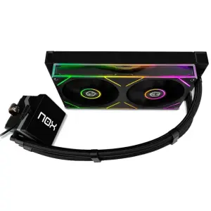 NOX Hummer M-240 LCD Kit RL Magnético ARGB Negro