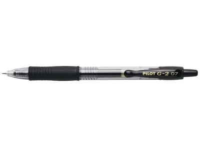 Pilot Bolígrafo Retráctil Tinta de Gel G-2 0.7 Negro