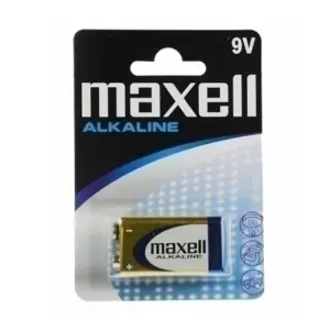 Maxell Pilas Alcalinas 9V 6LR61 - Pack 1 Unidad