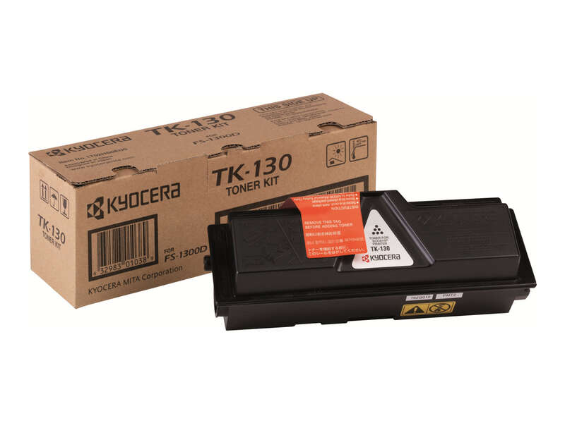 Kyocera Tk130 Negro Cartucho De Toner Original - 1T02Hs0Eu0/1T02Hs0Euc