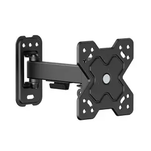 Cromad Soporte de Pared Articulado para TV 13"-32" Giratorio Inclinable VESA 100x100 20Kg