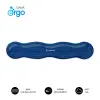 Subblim Ergo Crystal Flex Reposamuñecas para Teclado - Gel Refrigerante - Base Antideslizante - Azul