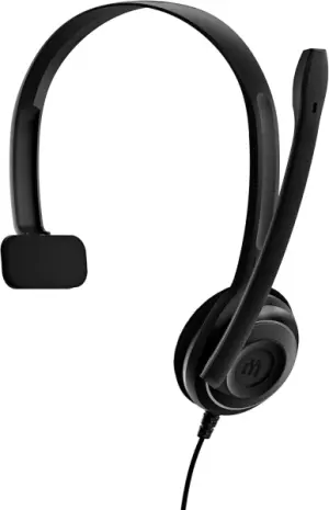Epos Auricular Monoaural USB con Micrófono - Cable de 2m - Color Negro