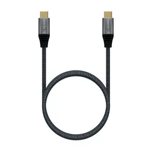 Aisens Cable USB 3.2 Gen2x2 Tipo C a Tipo C 1.0m 20Gbps 8K@30Hz 5A 100W Gris