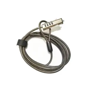 Nilox Cable De Seguridad Para Portátil Con Combinación Nano Color Negro