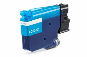 Brother LC528 Cyan Cartucho de Tinta Pigmentada Genérico Reemplazo LC528C