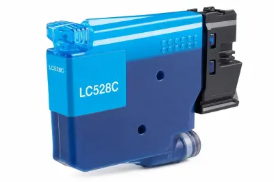 Brother LC528 Cyan Cartucho de Tinta Pigmentada Genérico Reemplazo LC528C