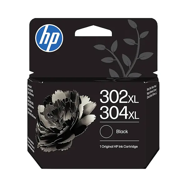 HP Cartucho de Tinta Negro Original 302XL/304XL - B7RT9AE/F6U68AE/N9K08AE