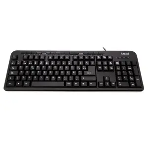 iggual Teclado Multimedia CK-BASIC-120T Negro - Eficiencia y Estilo