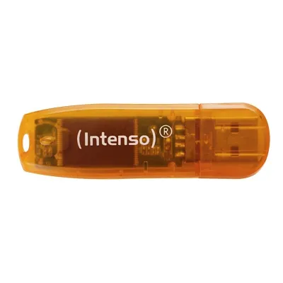 Intenso Lápiz USB 2.0 Rainbow 64GB Naranja