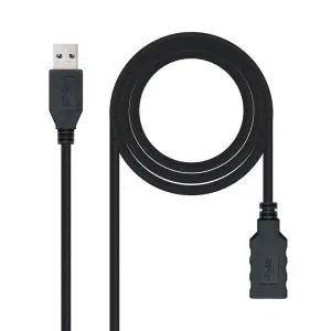Nanocable Cable USB-A 3.0 Macho a Hembra 1m