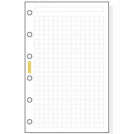 Finocam Recambio Agenda De Anillas Classic C240 602-73X114Mm 50H Cuadrícula