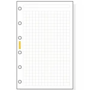 Finocam Recambio Agenda Anillas Classic C240 602-73x114mm 50H Cuadrícula