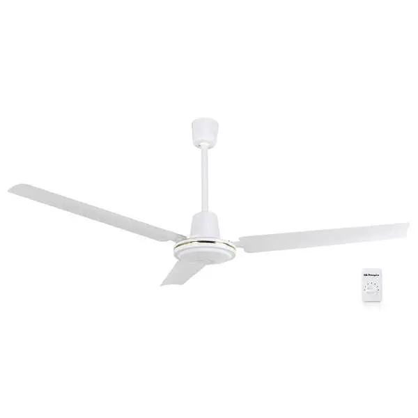 Orbegozo Cf 86140 Ventilador De Techo Elegante Y Funcional - Interruptor De Pared - 5 Velocidades - Potencia 70W - 140Cm De Diametro - Blanco