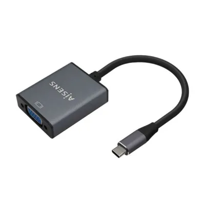 Aisens Adaptador USB-C a VGA 15cm Gris