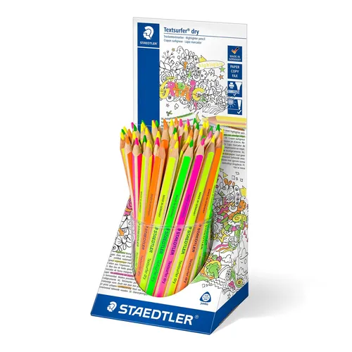Staedtler Lápices De Colores Textsurfer Dry Fluorescentes Surtidos 48 Unidades