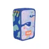 Milan Plumier 3 Pisos Con Contenido Serie Especial Blue Odyssey