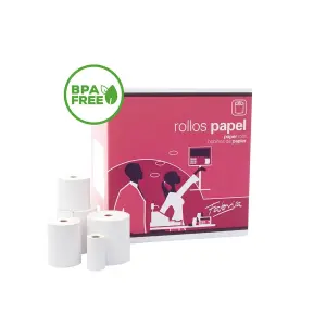 Fabrisa Rollo Térmico Sin BPA 80X80X25mm - 8 Unidades