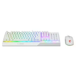 MSI Vigor GK30 Combo Teclado y Ratón Blanco