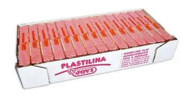 Jovi Plastilina School Pastilla 150Gr Rosa Caja 15 Ud
