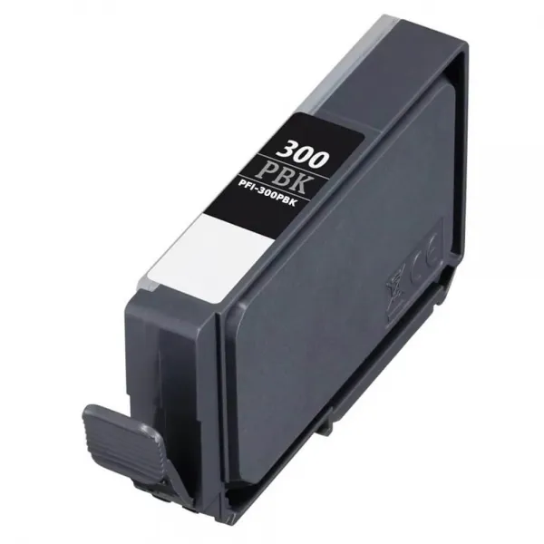 Canon Pfi300 Negro Photo Cartucho De Tinta Pigmentada Generico - Reemplaza 4193C001/Pfi300Pbk