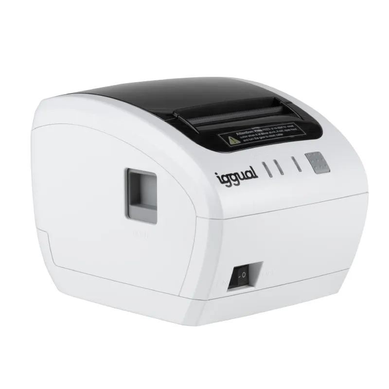 Iggual Impresora Térmica Tp Easy 80W Usb+Rj11 Blan