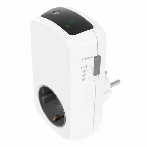 Orbegozo PG 50 Programador Analógico Eficiente con Panel Táctil LED, Temporizador 30min a 6h, Potencia 3680W