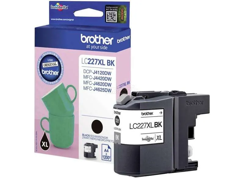 Brother Lc227Xl Negro Cartucho De Tinta Original - Lc227Xlbkbp