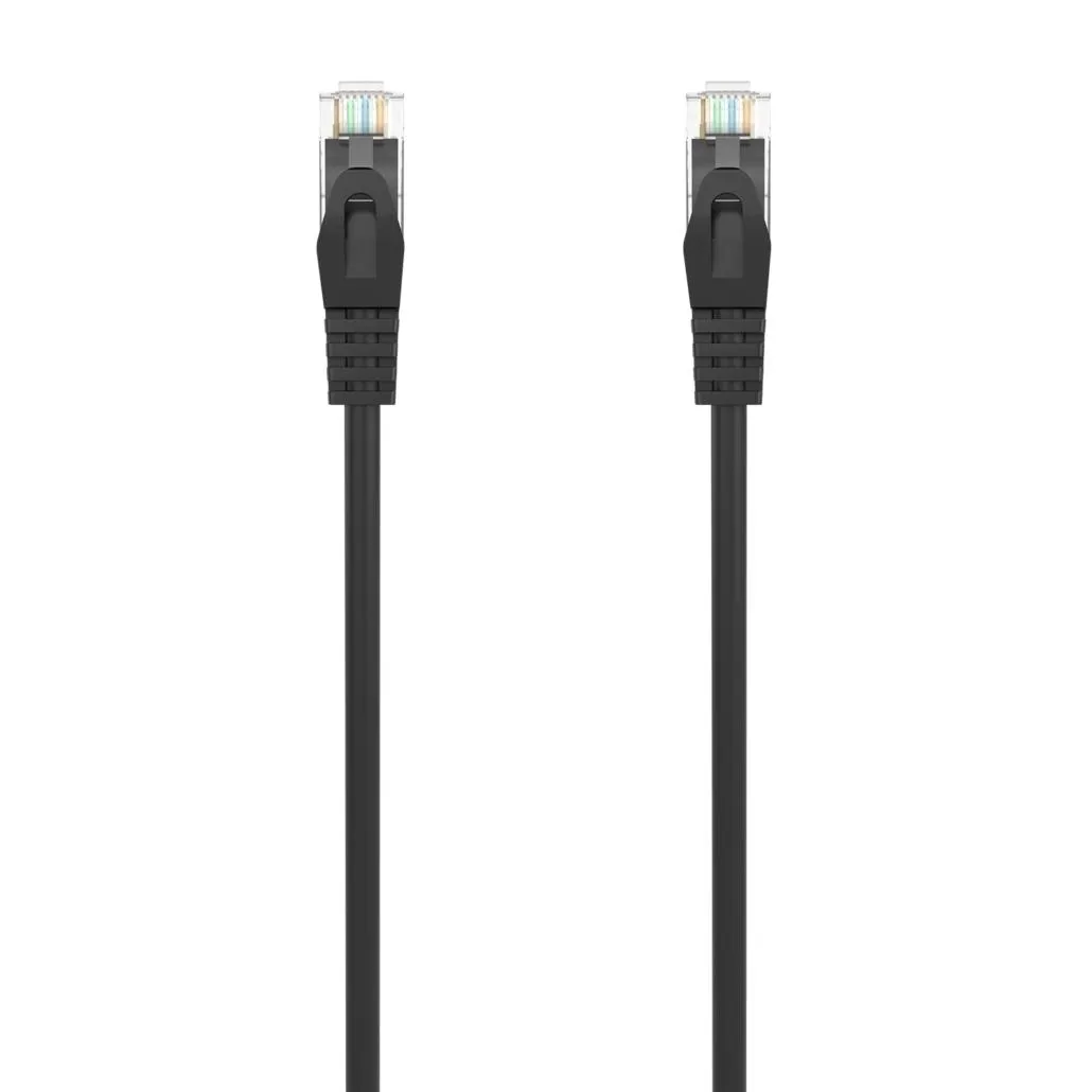 Aisens Cable De Red Latiguillo Rj45 Lszh Cat.6 Utp Awg24 Negro 1,5 M