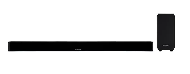 Thomson SB250BT Barra de Sonido - Subwoofer - Potencia Musical 200W - Bluetooth - Color Negro